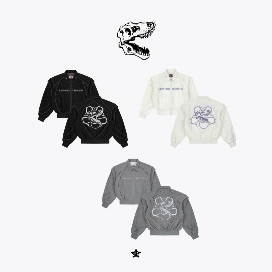 TREDX KYOSEI REVERSIBLE BOMBER JACKET共生飛行外套(雙面設計)