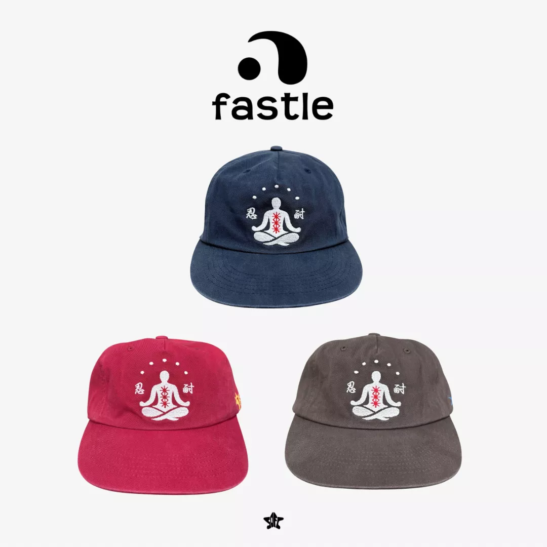 FASTLE Mind Rest 5Panel Washed Cap五片水洗棒球帽