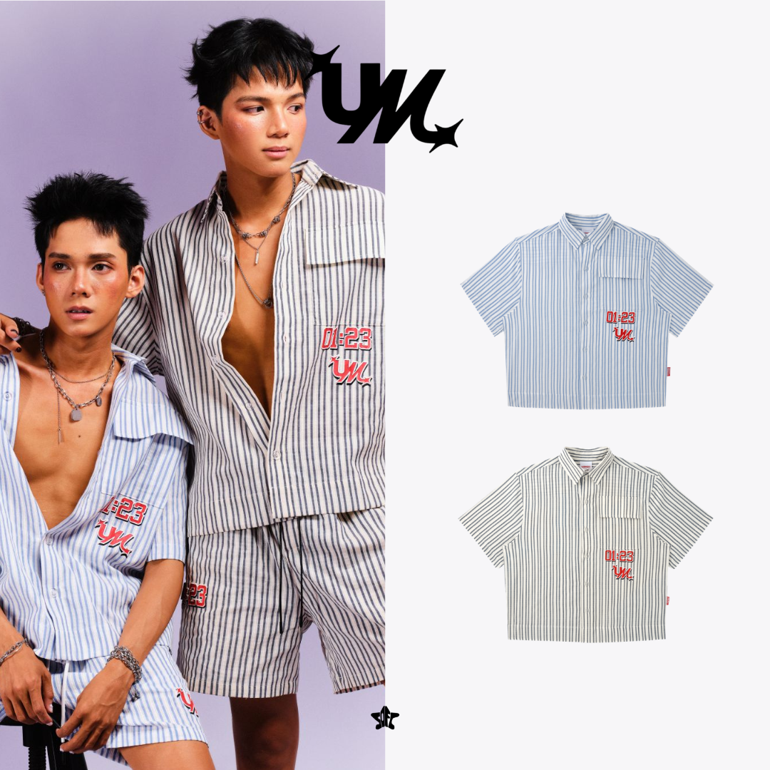 U2M2 Boxy Shirt 0123 寬版條紋襯衫