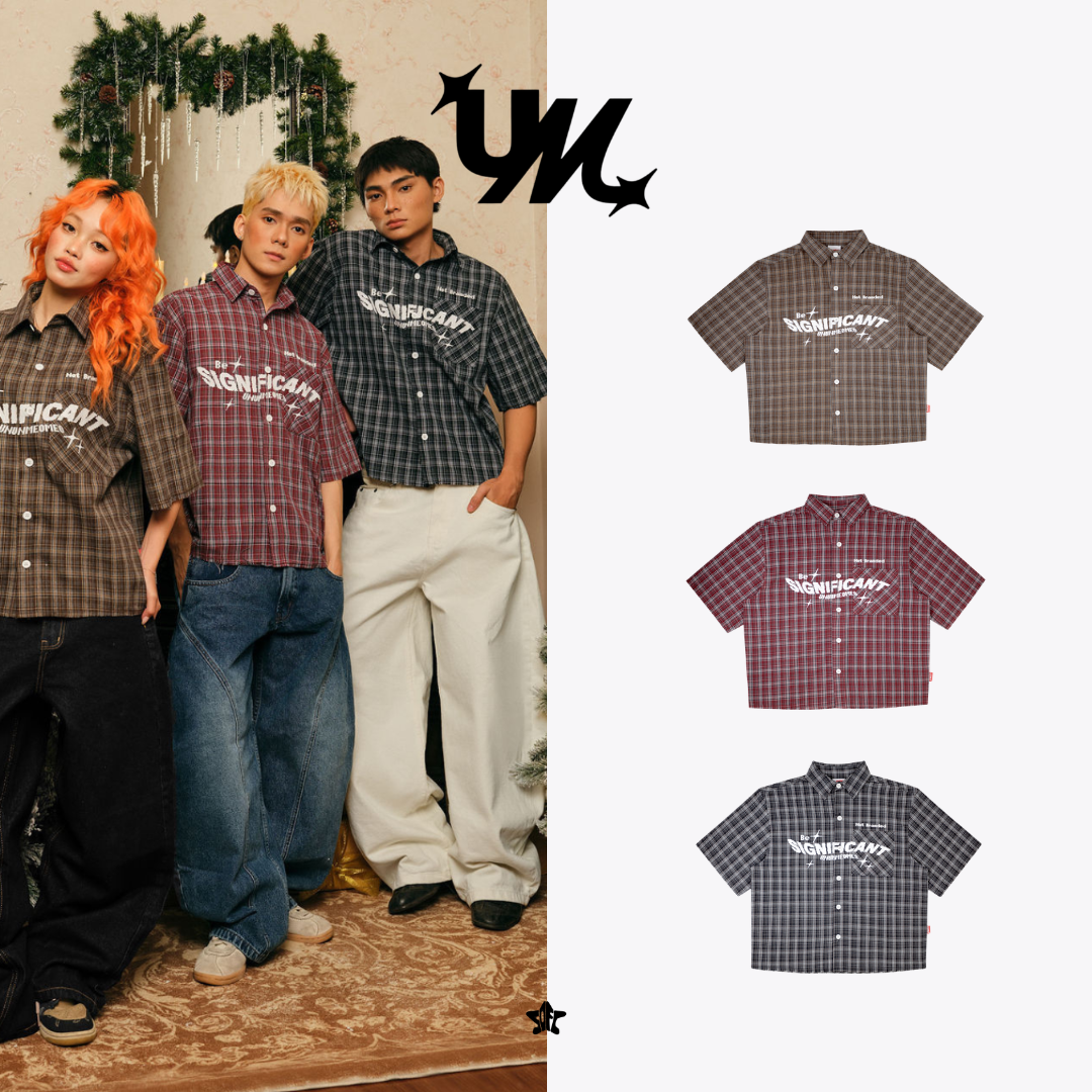 U2M2 SIGNIFICANT SS2 Boxy Short Sleeve Shirt 寬版短袖格紋襯衫