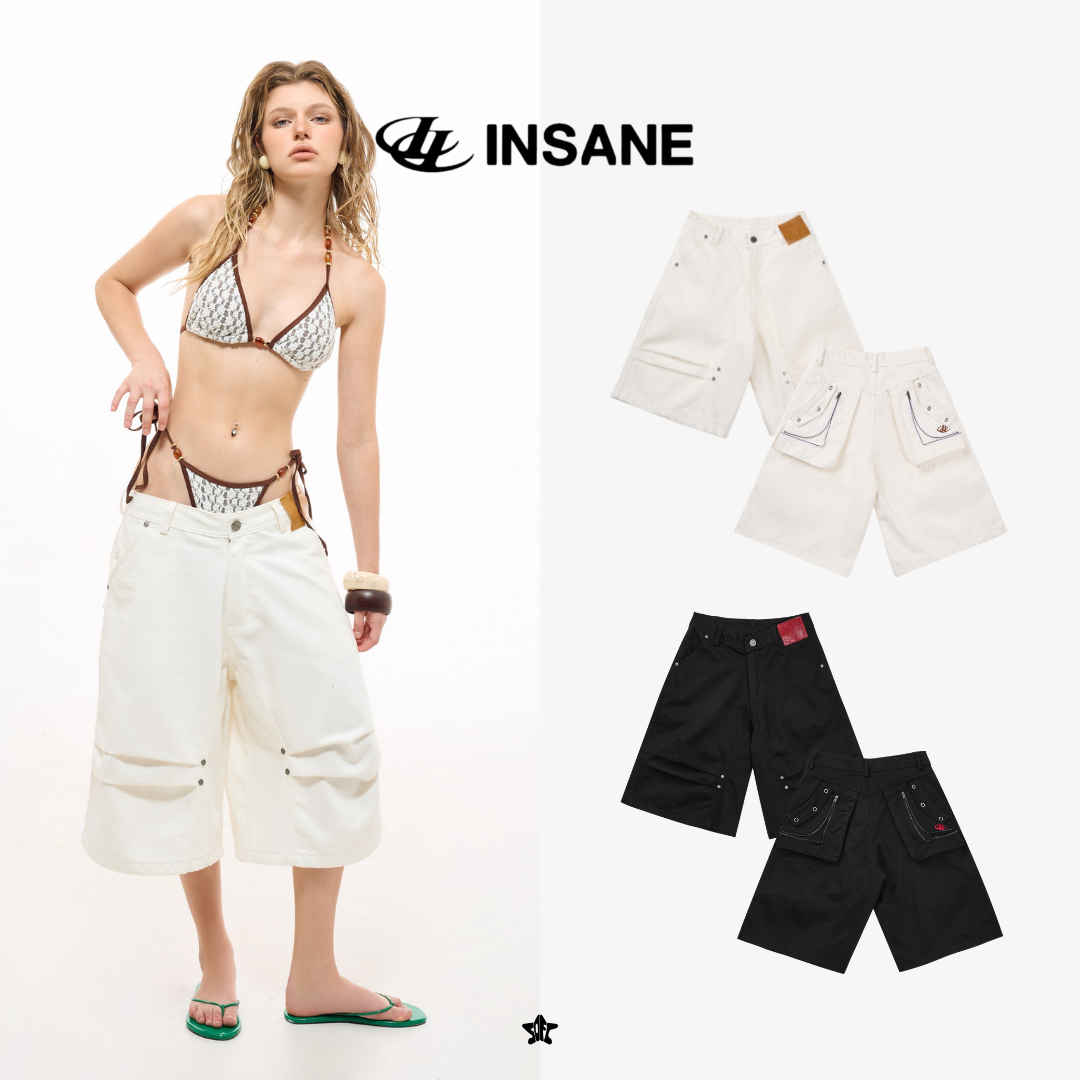 INSANE Rawline Jorts冬季工裝短褲