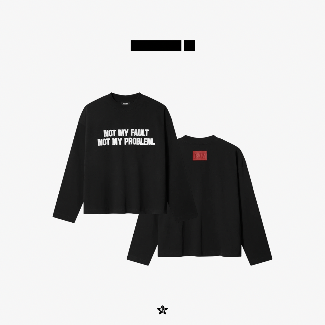 ISSEY Whatever LS Tee隨你便文字長袖上衣