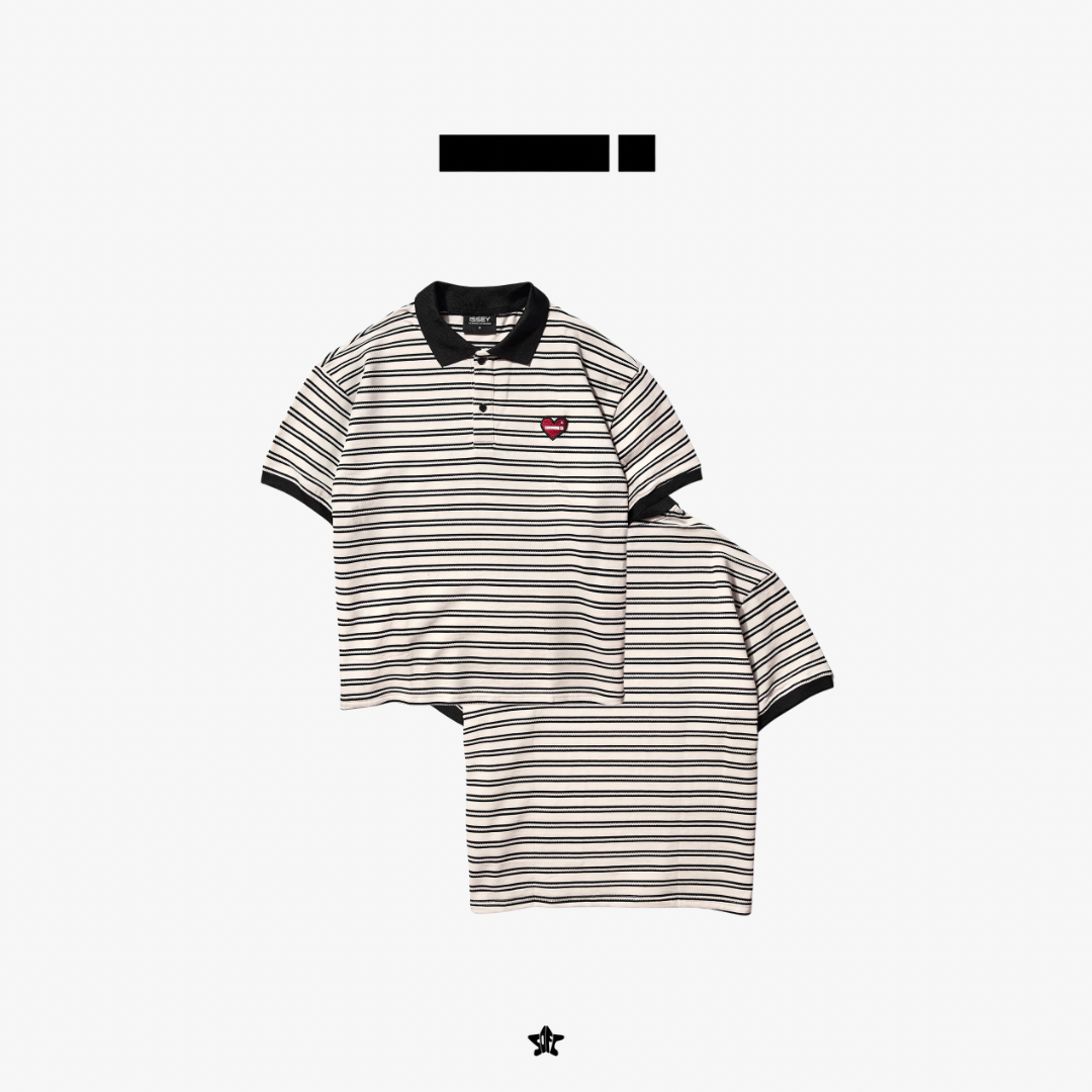 ISSEY Risk Heart Polo Shirt冒險之心Polo衫
