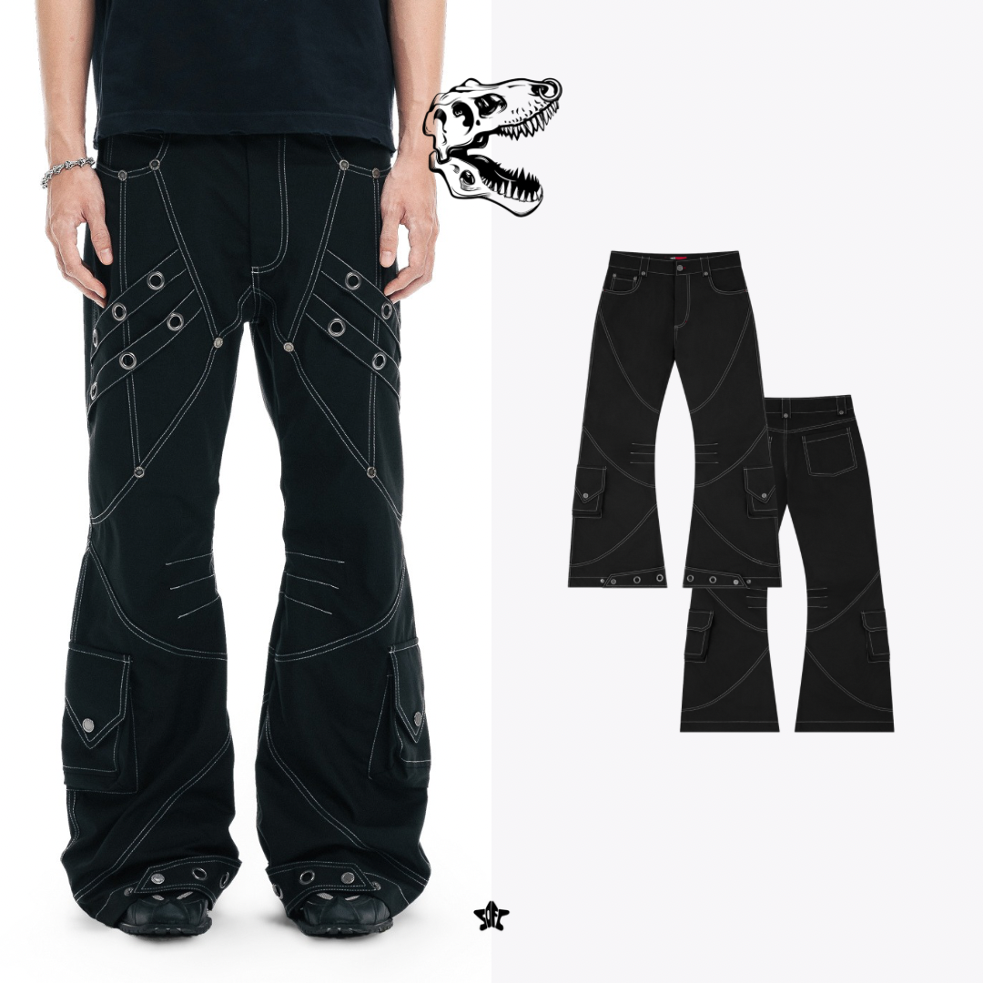 T.REDX CurveDX Flare Pants微喇叭褲