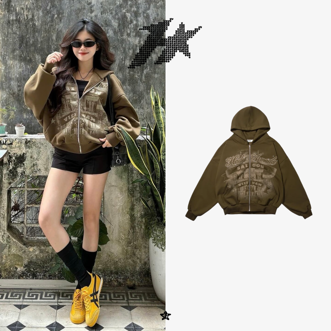 HADES SAIGON VITAL HOODIE西貢活力拉鍊連帽外套