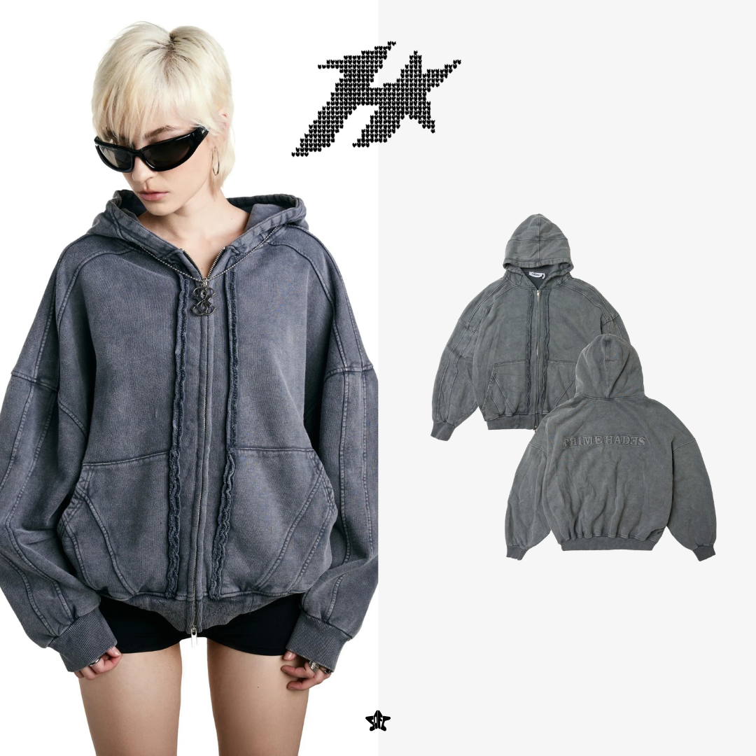 HADES BLOOM ZIP HOODIE綻放拉鍊連帽外套