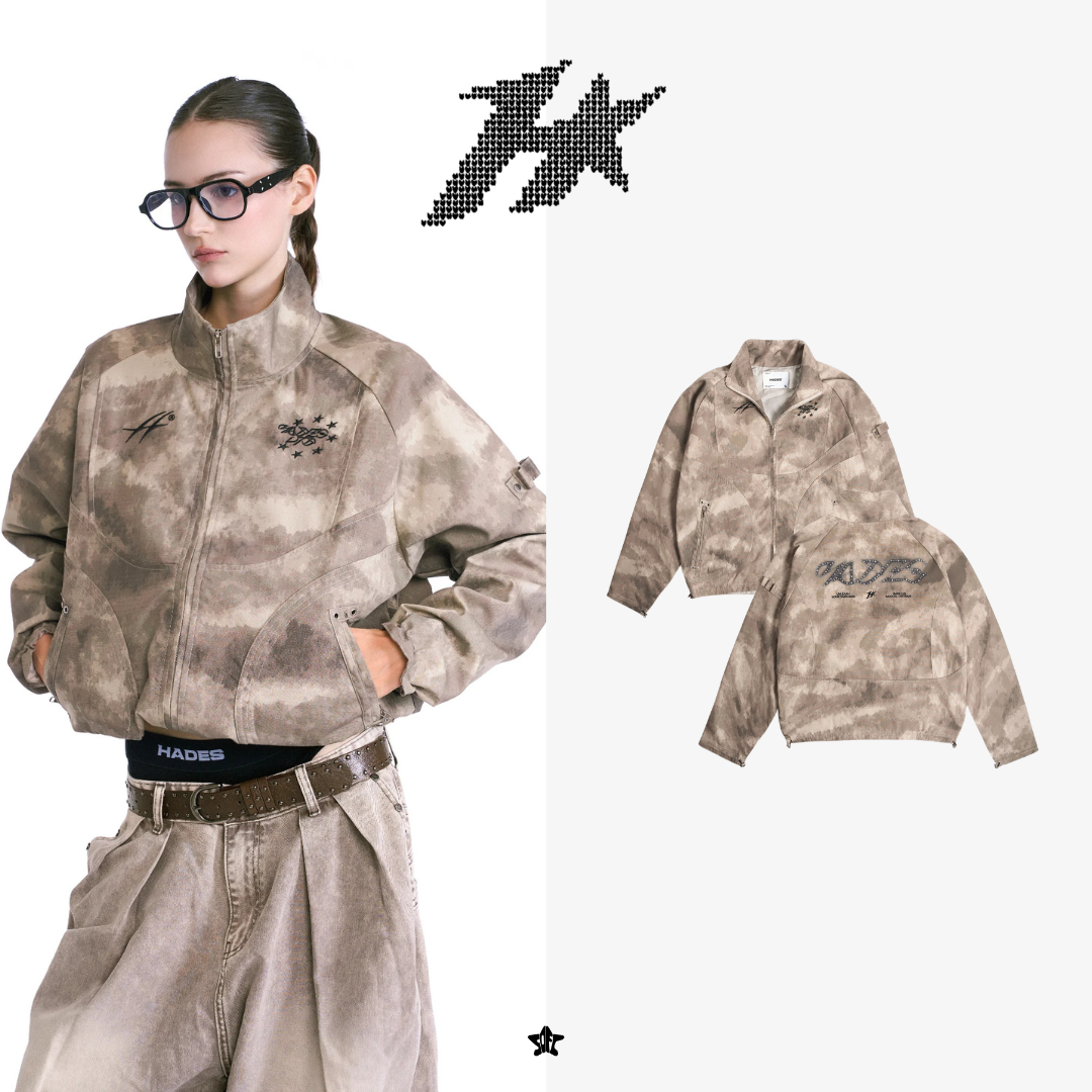 HADES STARDEW CAMO JACKET星露迷彩外套