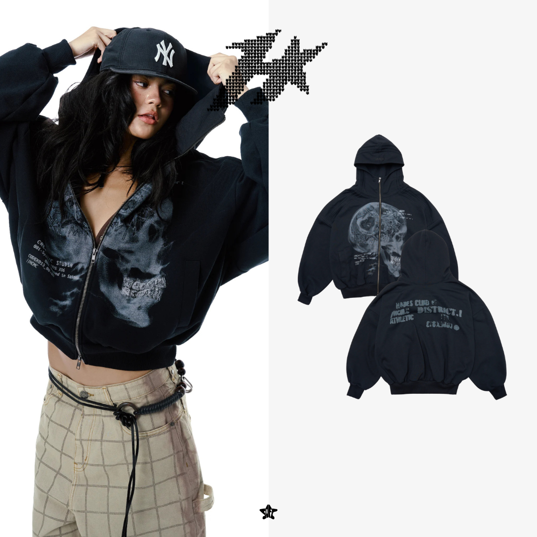 HADES X-RAY VISION ZIP HOODIE 光視覺拉鍊連帽外套