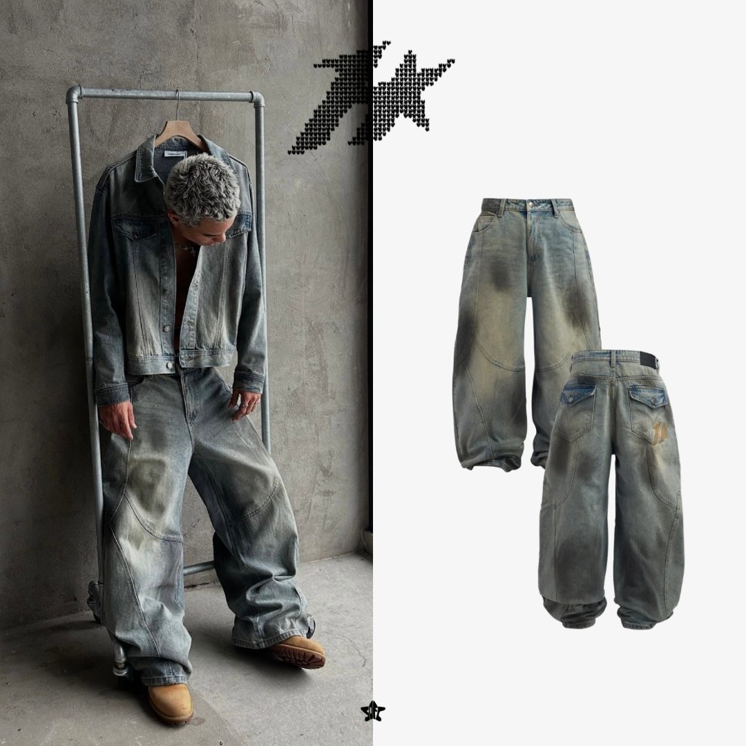 HADES ASTRAL DENIM PANTS 星辰牛仔褲
