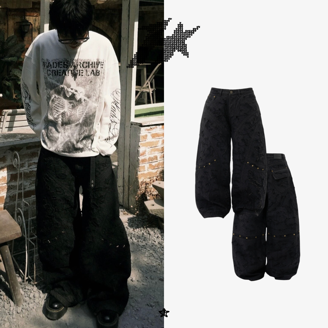 HADES NOMAD WASH PANTS遊牧水洗牛仔褲