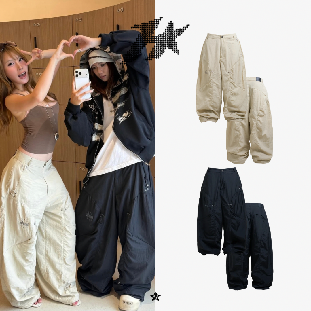 HADES DISSENT TROUSERS PANTS異議寬管褲