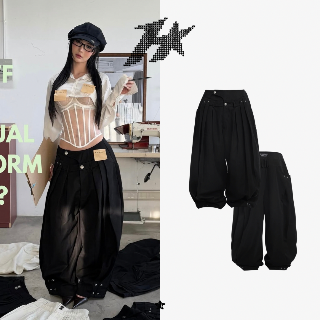 HADES WRANGLER TROUSERS PANTS工裝寬褲
