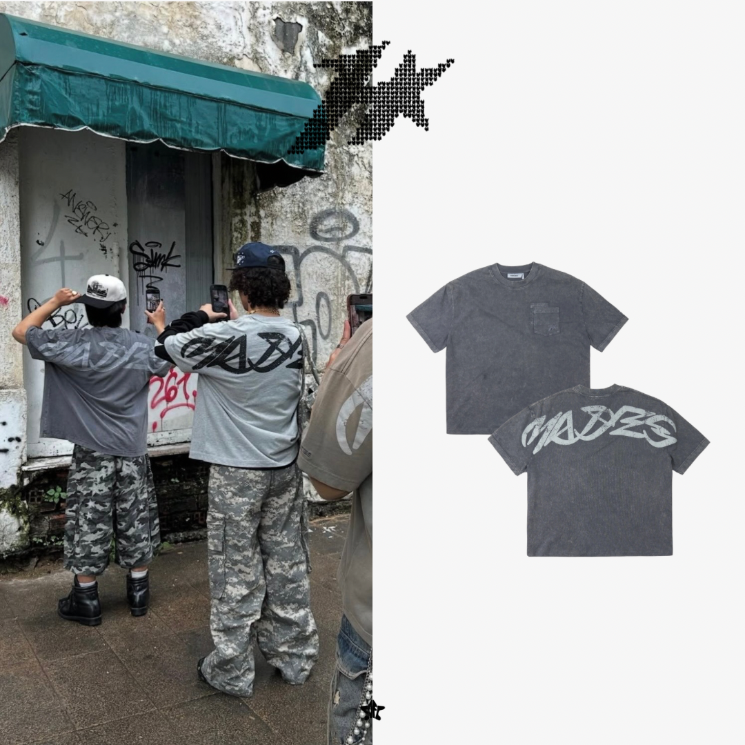 HADES FLORAL POCKET TEE口袋上衣