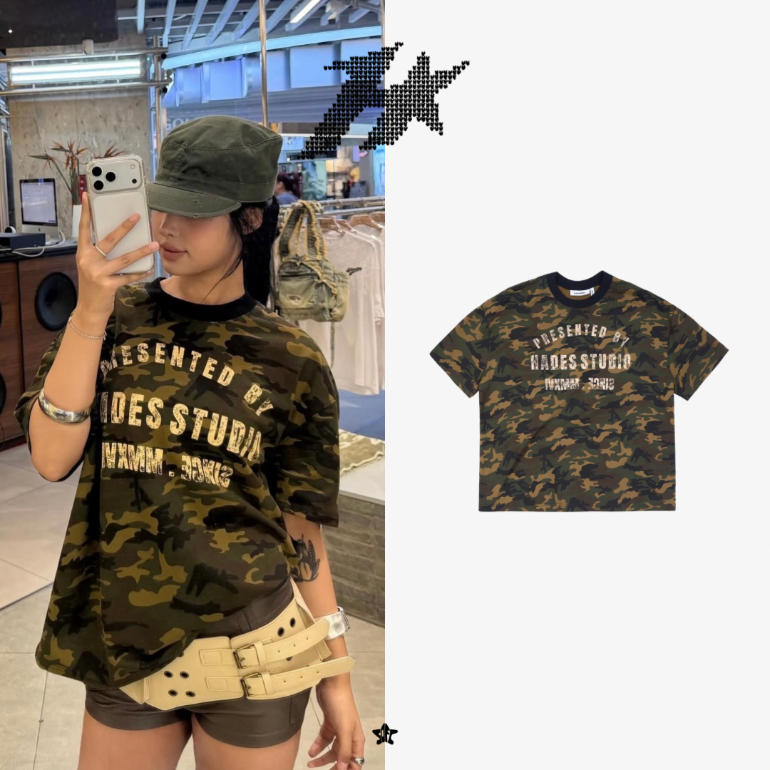 HADES STEALTH CAMO TEE 迷彩隱蔽短袖上衣