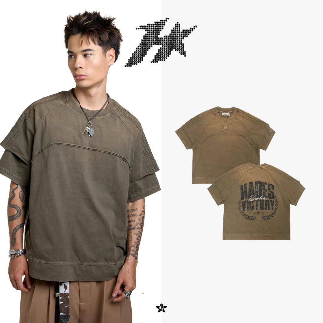 HADES GLORY WASH TEE復古水洗短袖上衣