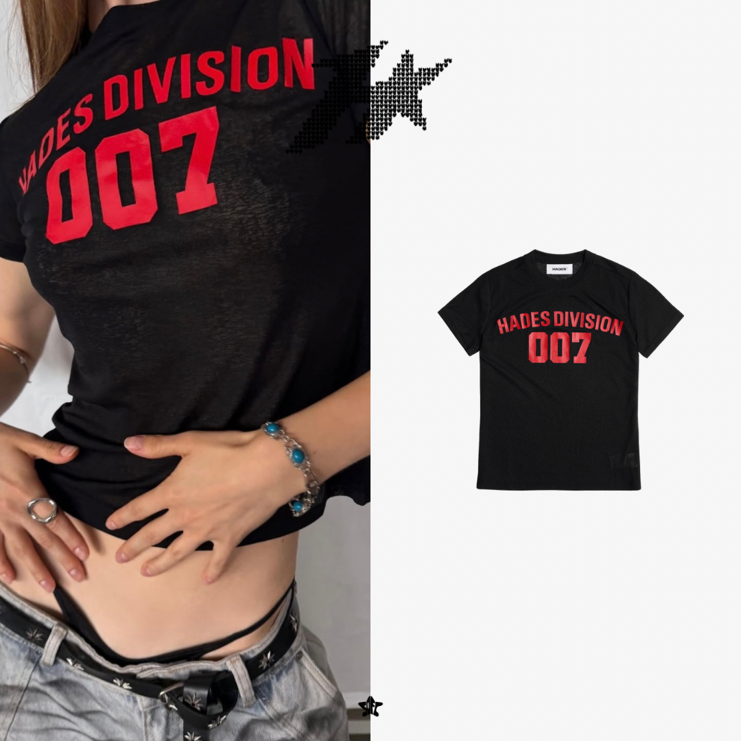 HADES DIVISION BABY TEE 師團系列合身短袖上衣