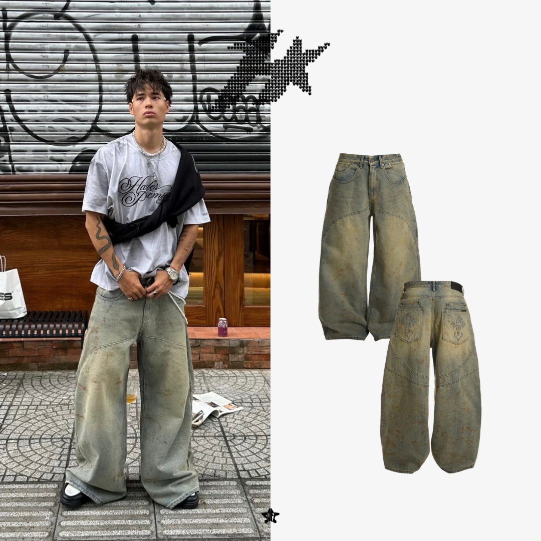 HADES QUANTUM DRIFT WASH JEANS量子漂移水洗牛仔褲