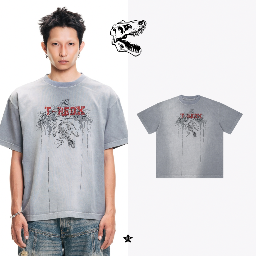 T.REDX UNDEREDX WASHED TEE水洗短袖上衣