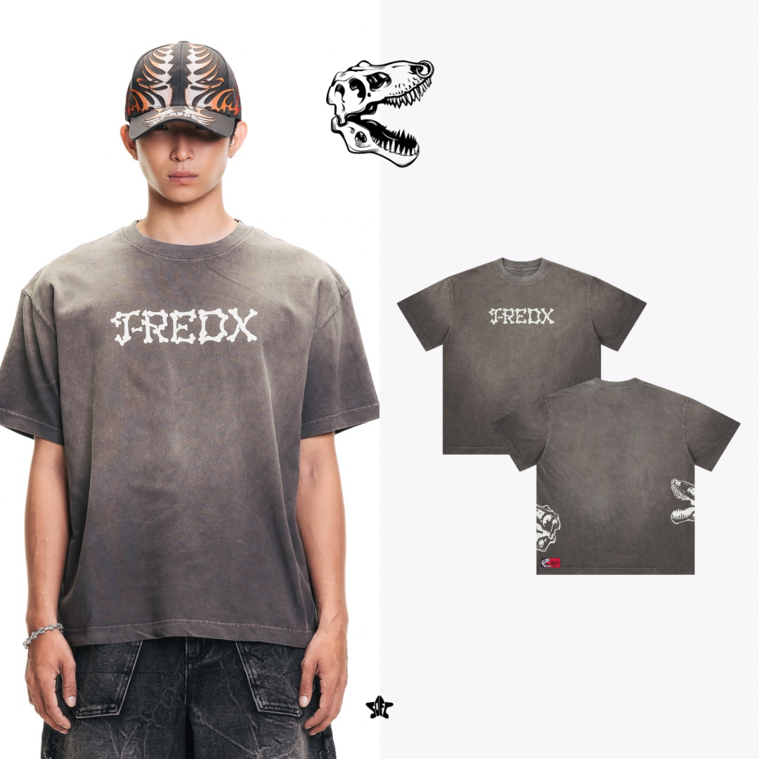 T.REDX BONNIEDX WASHED TEE水洗短袖上衣