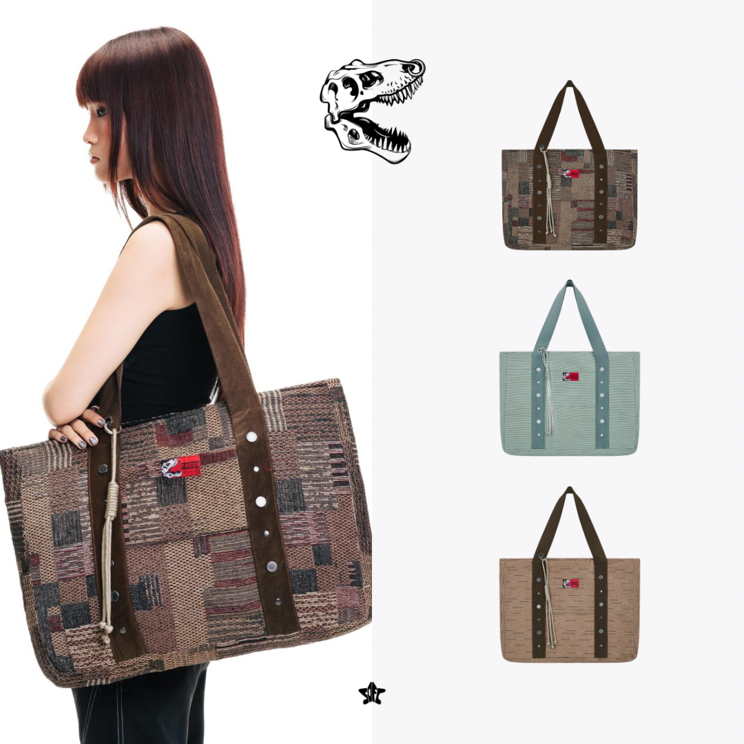 T.redx OLDEDX TOTEBAG復古織紋托特包