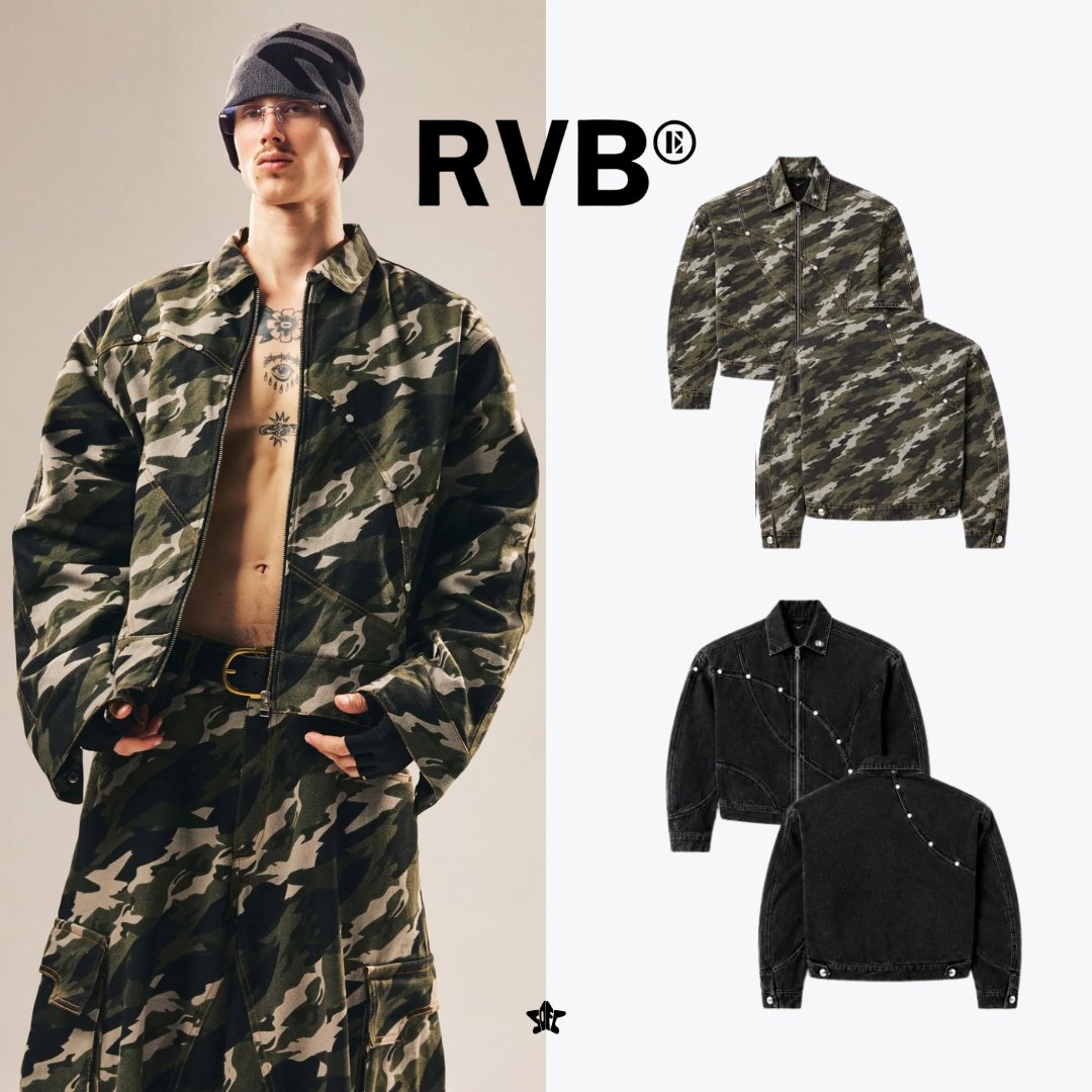 RVB KAIHO RIVET Jacket鉚釘牛仔夾克