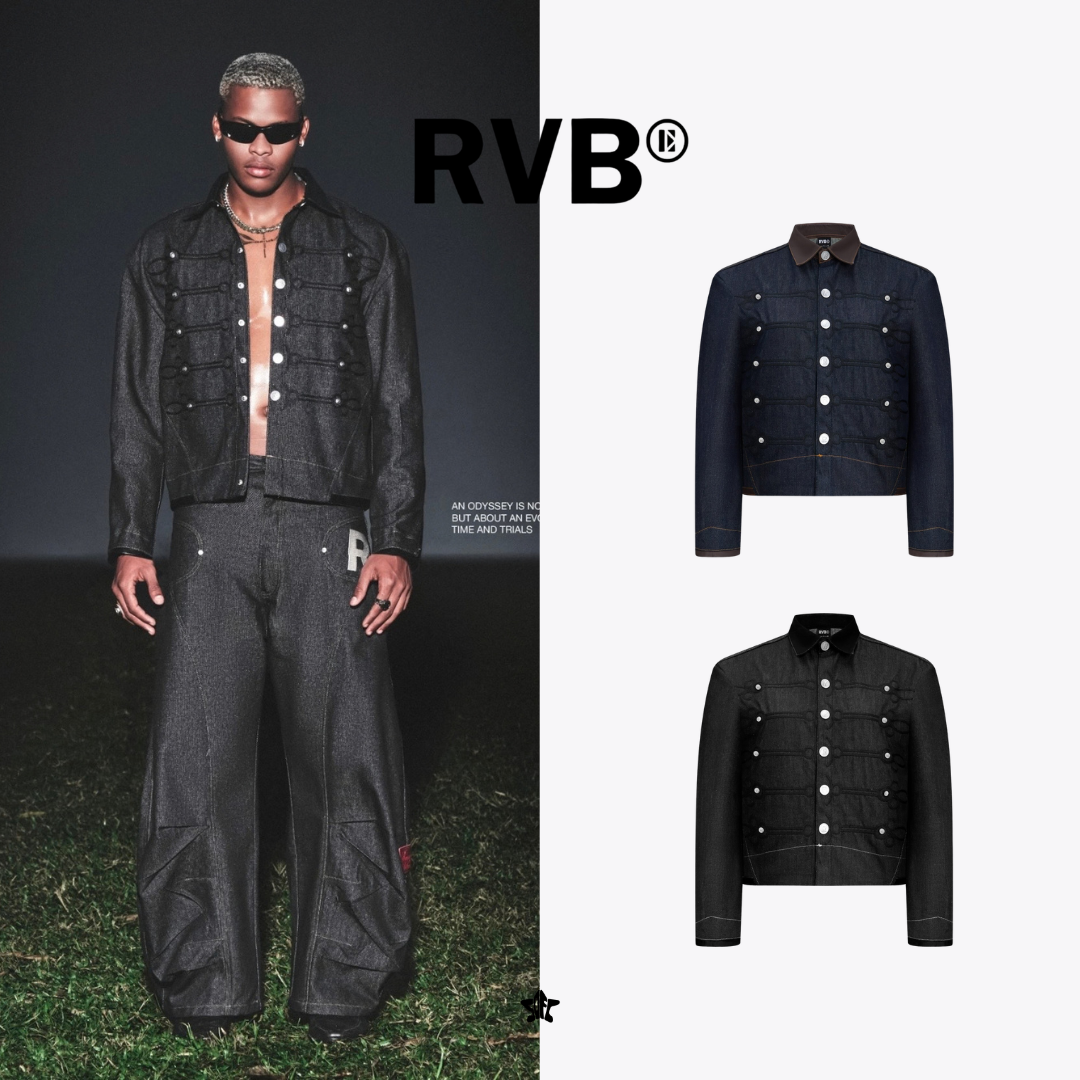 RVB ODYSSEY AETHER Jacket以太軍裝編織牛仔外套