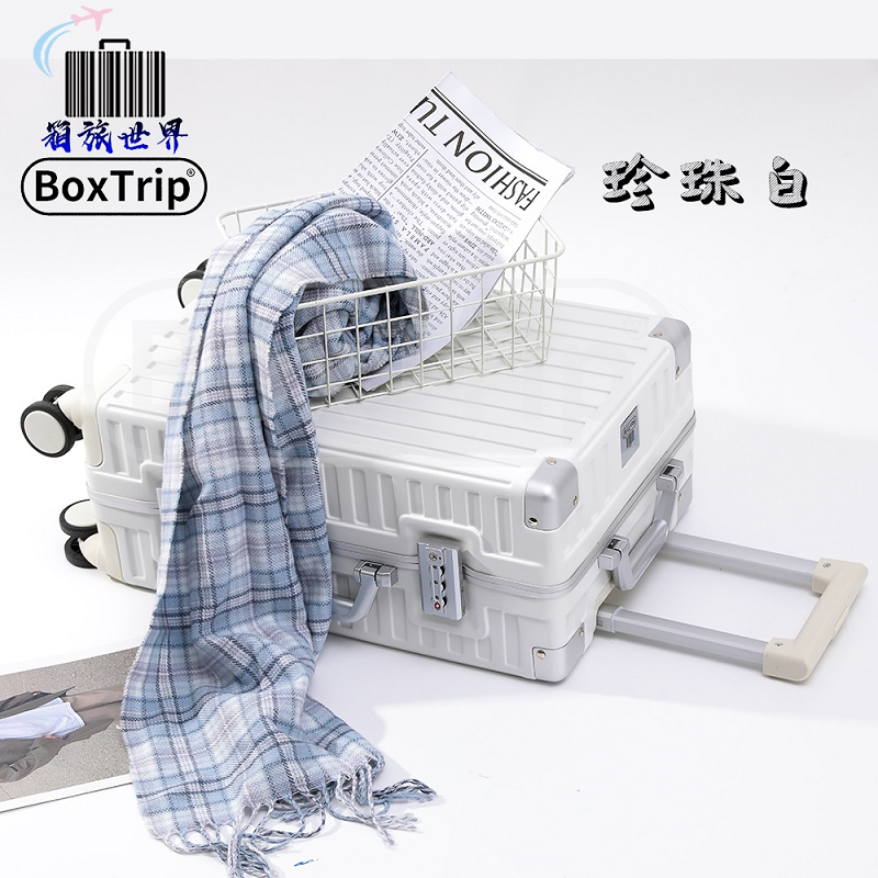 《箱旅世界》BoxTrip復古"防刮"鋁框行李箱 登機箱 旅行箱