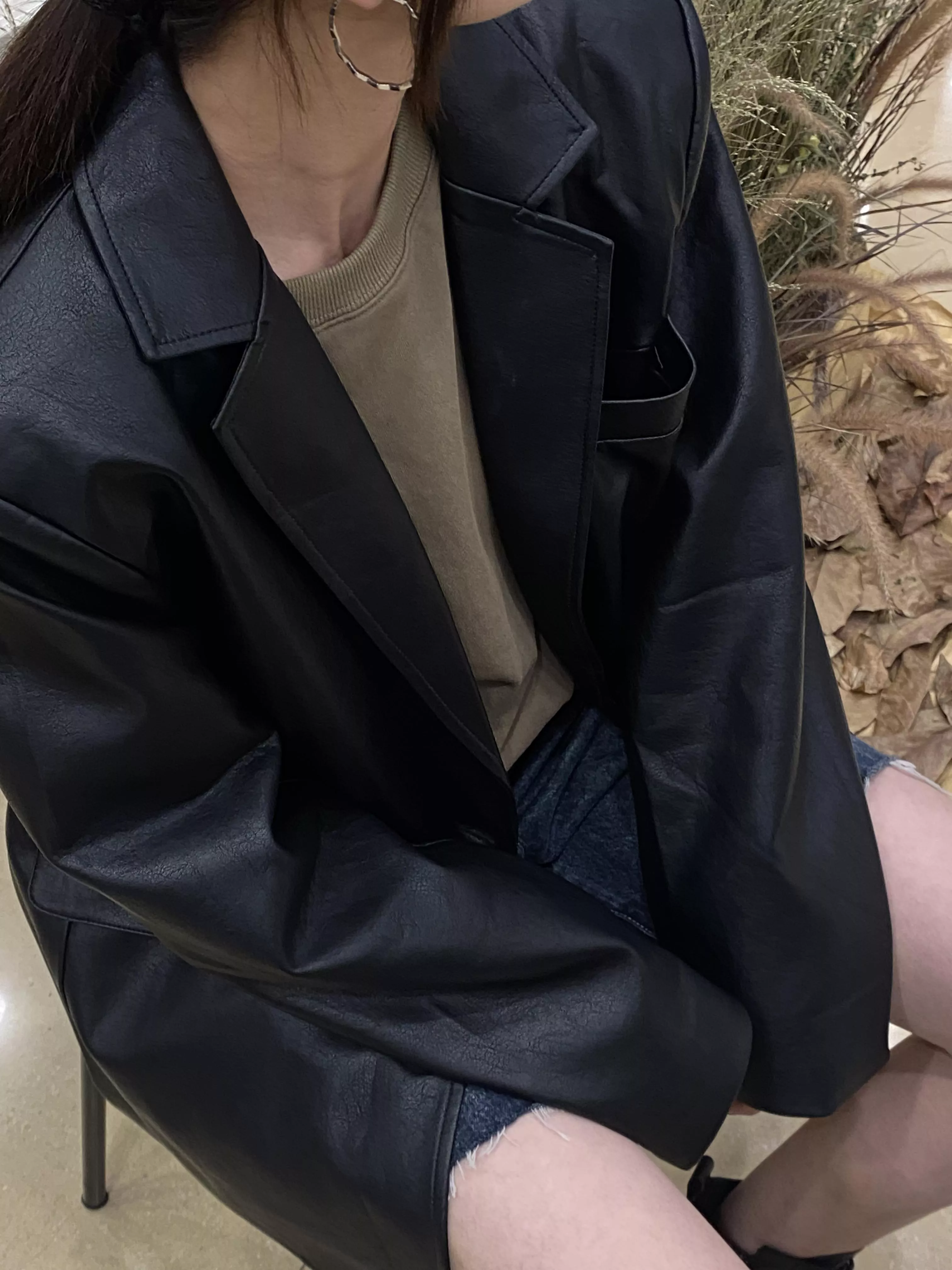 AW80長版西裝皮外