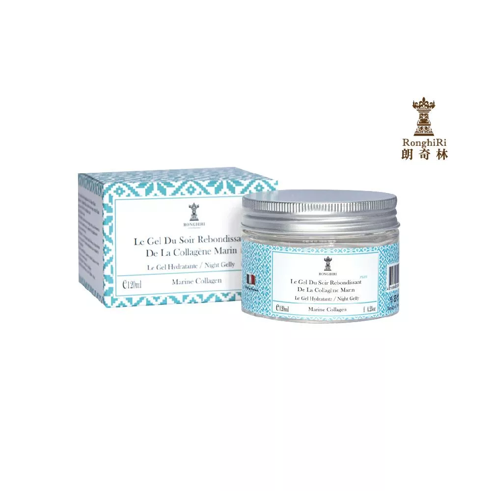 【Ronghiri 朗奇林】海洋膠原蛋白彈力晚安凍膜 120ml/瓶 單件5折