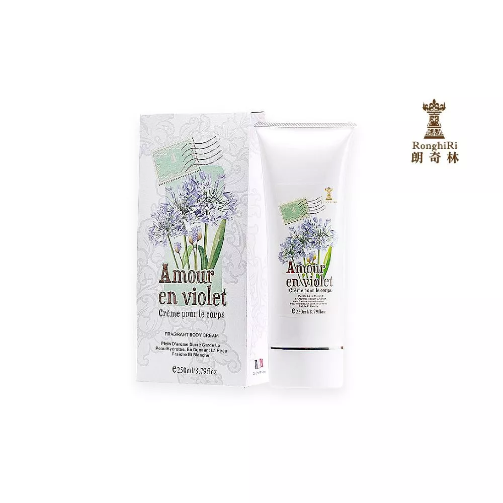 【Ronghiri 朗奇林】紫戀羅蘭香氛身體乳  250ml 送 茶樹乾洗手150ml