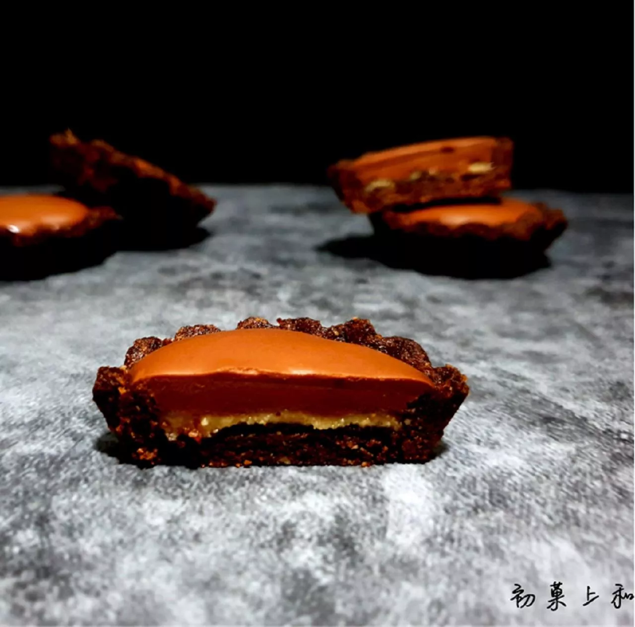 無加糖 無麵粉 法式榛果生巧克力塔/肉桂生巧克力塔