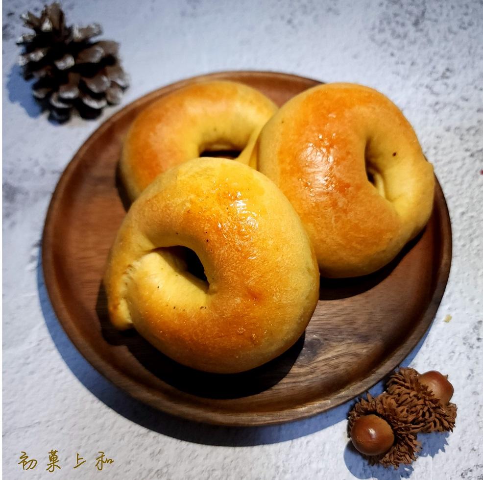 無麵粉-原味貝果&起司貝果 (3個/組)