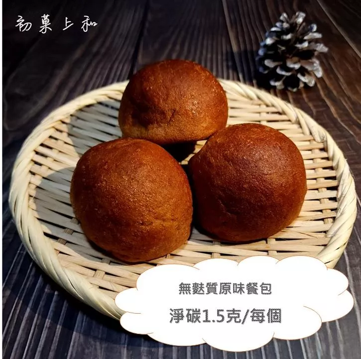 無加糖 無麵粉無麩質-原味/維也納奶油/榛果奶霜/檸檬乳酪小餐包 (6個/包)