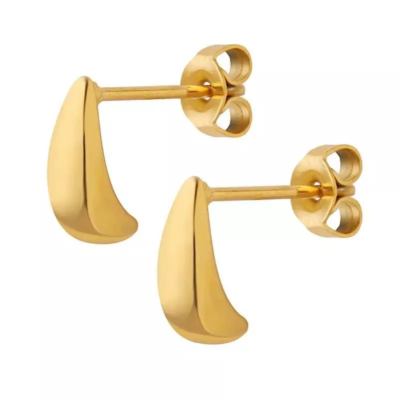 迷你小水滴耳環