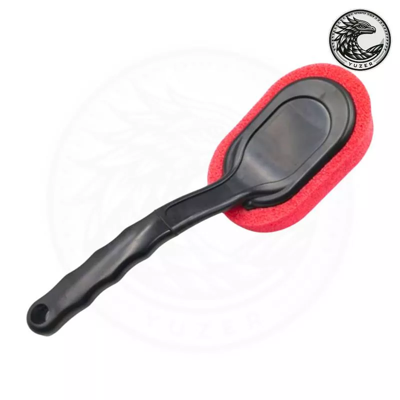 高雄門市 日本原裝進口輪胎刷 輪胎油刷 海棉刷 汽車美容 輪胎油 輪胎刷 輪胎 刷子 油刷 洗車 洗車工具 上油刷