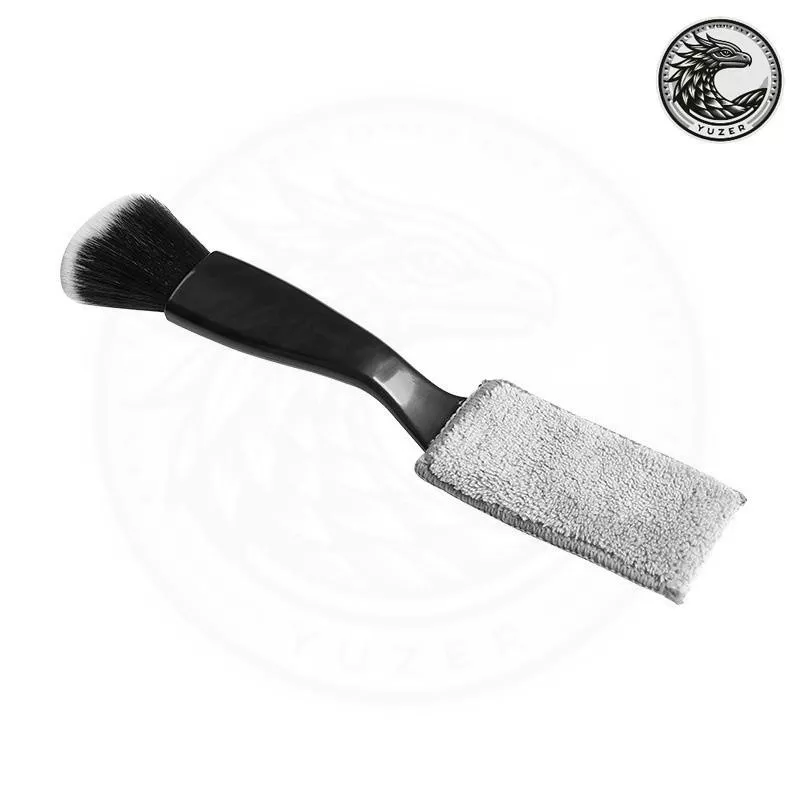 雙頭刷 軟毛 出風口刷 萬用 汽車 細節刷 清潔刷 鍵盤 輪框清潔 軟毛刷 灰塵刷 洗車刷 萬用刷 冷氣口刷 洗車 羽蛇