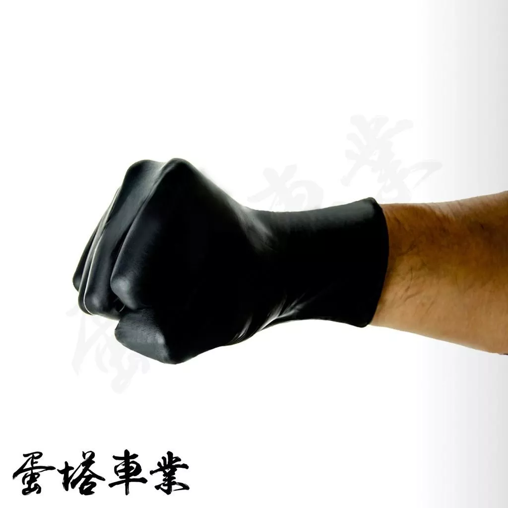 高雄門市 OLIMA 黑色橡膠手套 100只 (一盒) 無粉 汽車美容 手套 蛋塔車業 居家 抗菌 矽膠手套 NBR