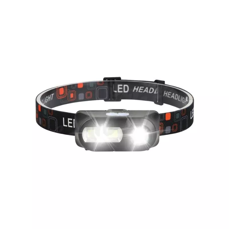 高雄門市 OLIMA LED小太陽 LED+COB雙光源頭戴式工作燈 登山頭燈 工作燈 釣魚燈 檢修燈 USB充電