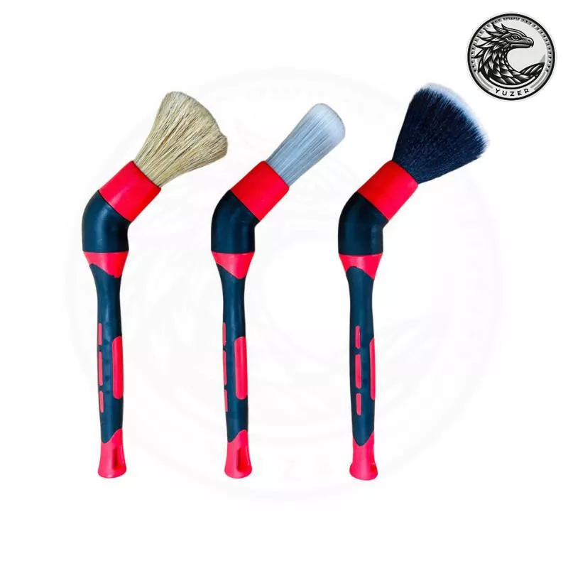 PRO三巨頭細節刷 彎頭 內裝刷 美容刷 萬用刷 汽車 內裝 儀表板 細節刷 清潔刷 刷子 毛刷 刷 灰塵刷