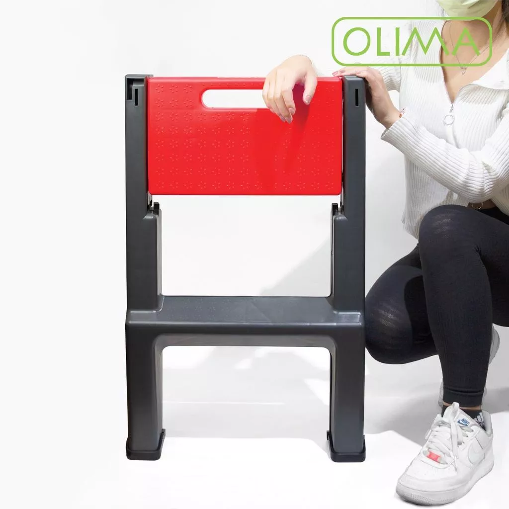 高雄門市 OLIMA 兩步登天 摺疊凳 洗車 洗車椅 凳 洗車梯 椅 洗車組 車 梯 打蠟 拋光 汽車美容 汽車美容用品