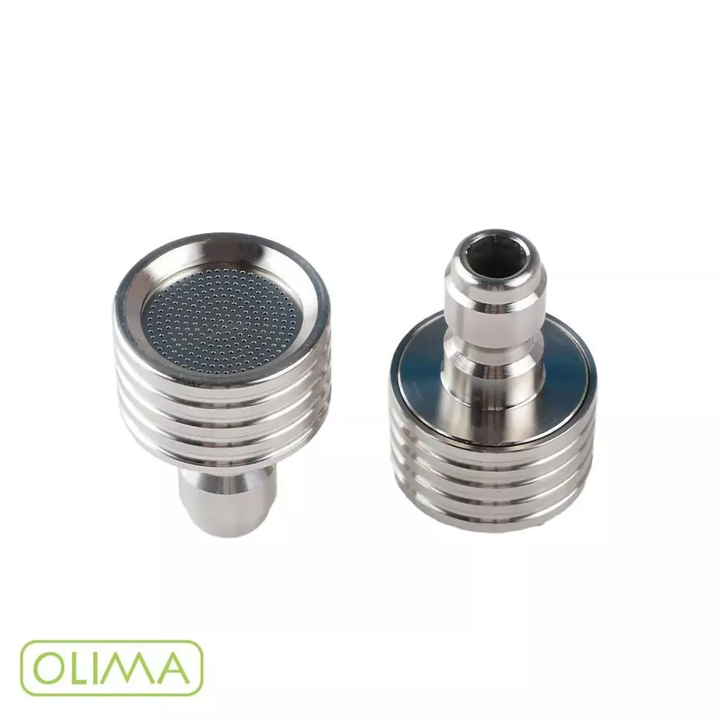 OLIMA 1/4 快接 花灑 1.1MM 030孔徑 適用 HP130 150 B1 B2 高壓洗車機 蛋塔車業 洗車