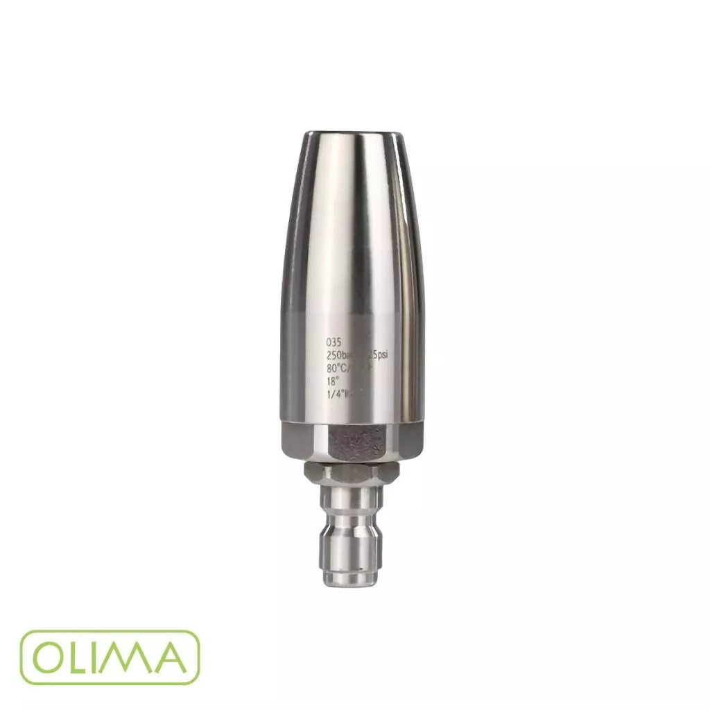 OLIMA 1/4 渦輪 噴嘴 1.1MM 030 035孔徑 適用OLIMA B1 B2高壓洗車機 蛋塔車業 洗車機
