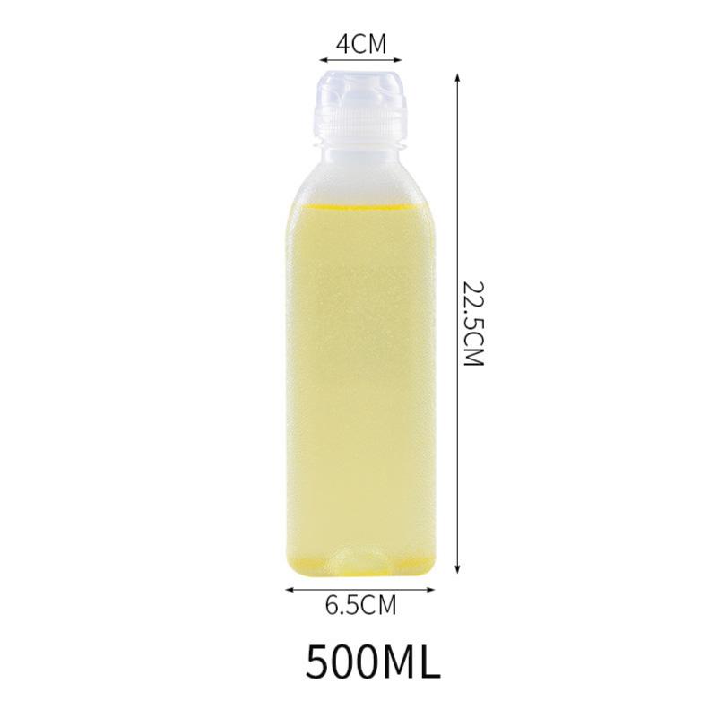 JNGOOD【珍好購物】擠壓式十字細孔輕鬆控量油瓶 1件 2款可選 300ml 500ml 油瓶 控油瓶 擠壓油瓶