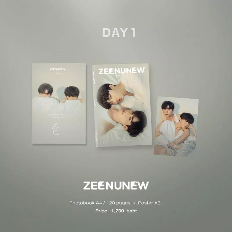 💖台灣現貨💖ZeeNuNew寫真  EVERYTIME WITH YOU甜心派寫真 photo book