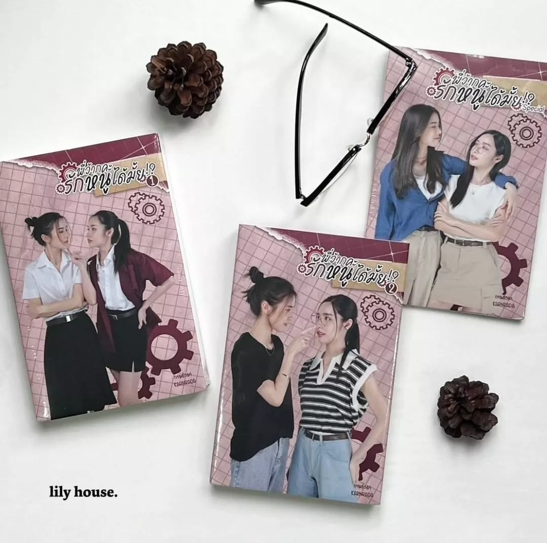 💖現貨   泰文小說     [BOXSET]  學姐可以愛我嗎 泰文小說  別冊  有書盒版本   AndaLookkaew loveseniortheseries