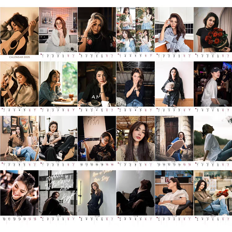 預購20天到貨  愛填滿空白桌曆台曆 54張 fayeyoko BLANK THE SERIES