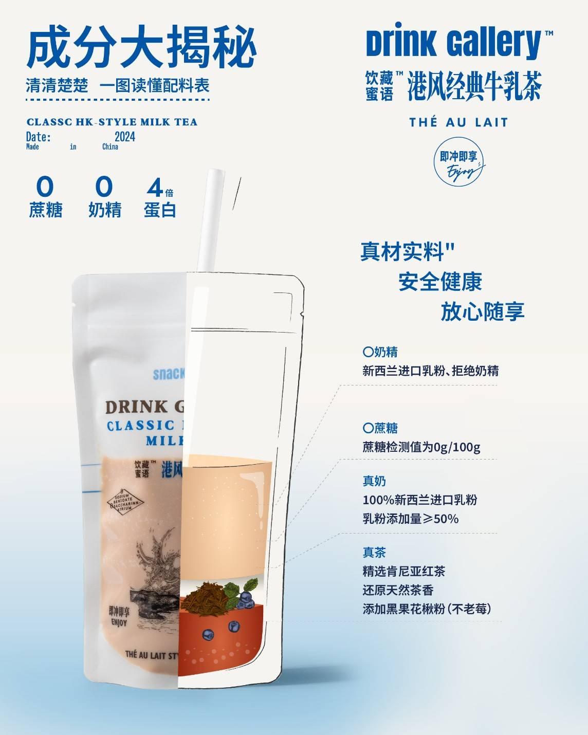 預購   我們的秘密SnackPaper鄺玲玲合作版  飲藏蜜語奶茶系列甄選禮盒 TheSecretofUs lingorm 鄺玲玲