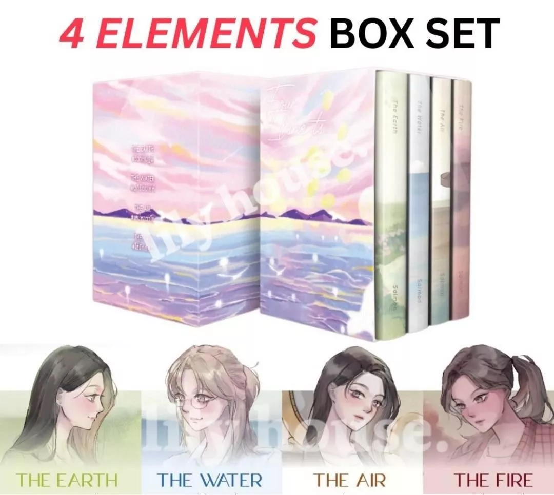 預購  盒裝 4 Elements Baan  Wathinwanit   泰文小說