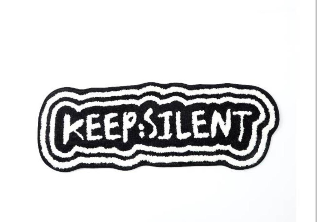 💖預購❤️ORM 個人品牌  KEEPSILEN  LOGO RUG 地毯