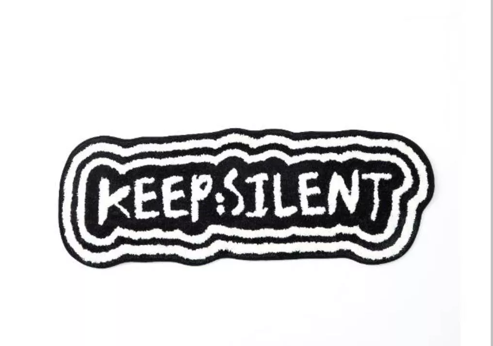 💖預購❤️ORM 個人品牌  KEEPSILEN  LOGO RUG 地毯